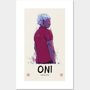 Oni - Casual Style Posters and Art